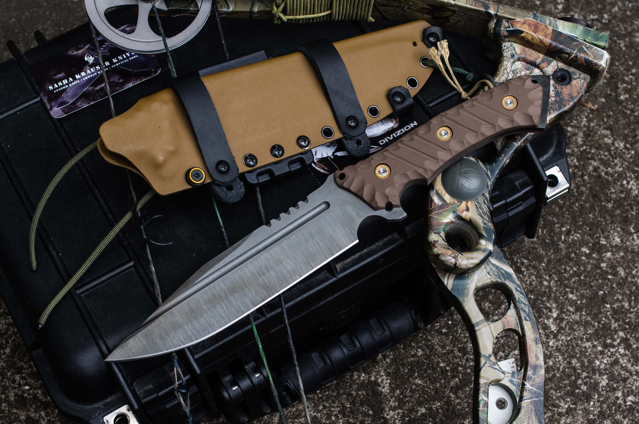 Available, Sasha Krauser Knives